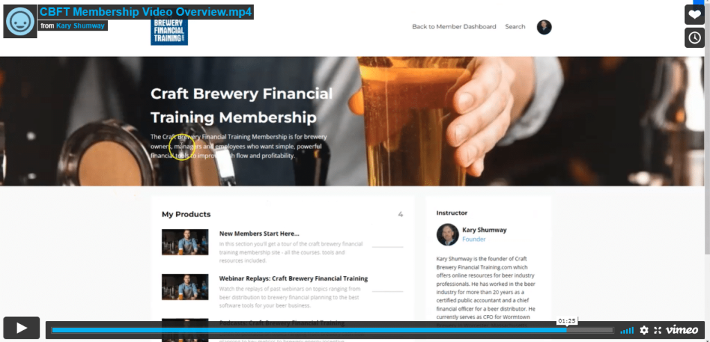 New Brewery Financial Training Tools - Craft Brewery Financial Training